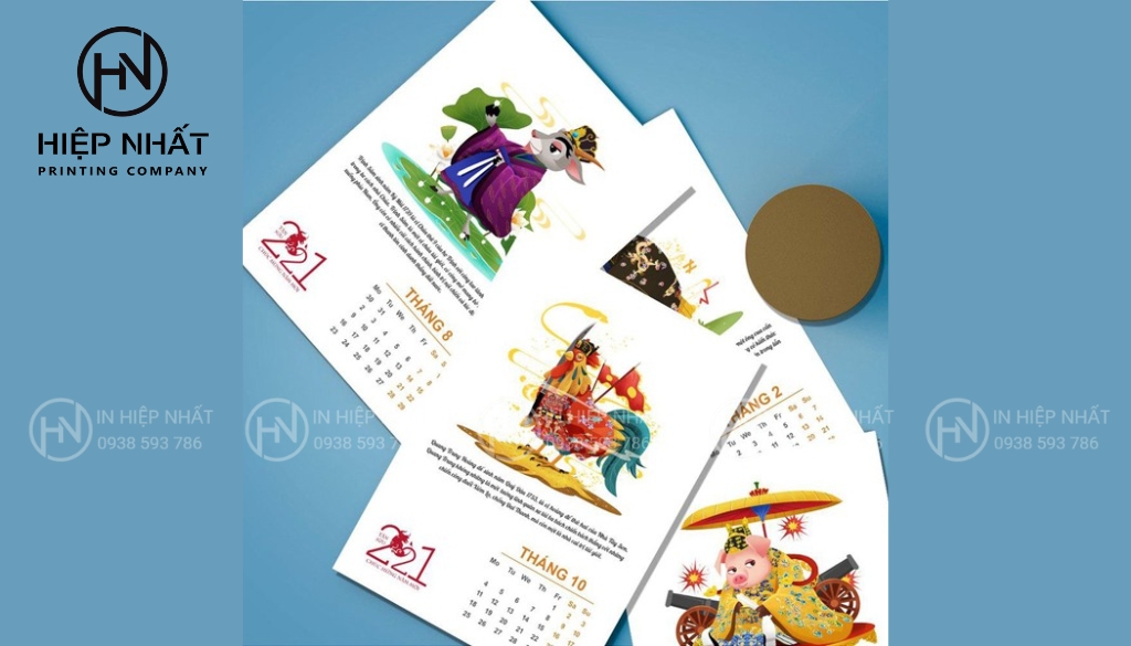 Hình tượng 12 con giáp giúp lịch phù hợp mọi đối tượng