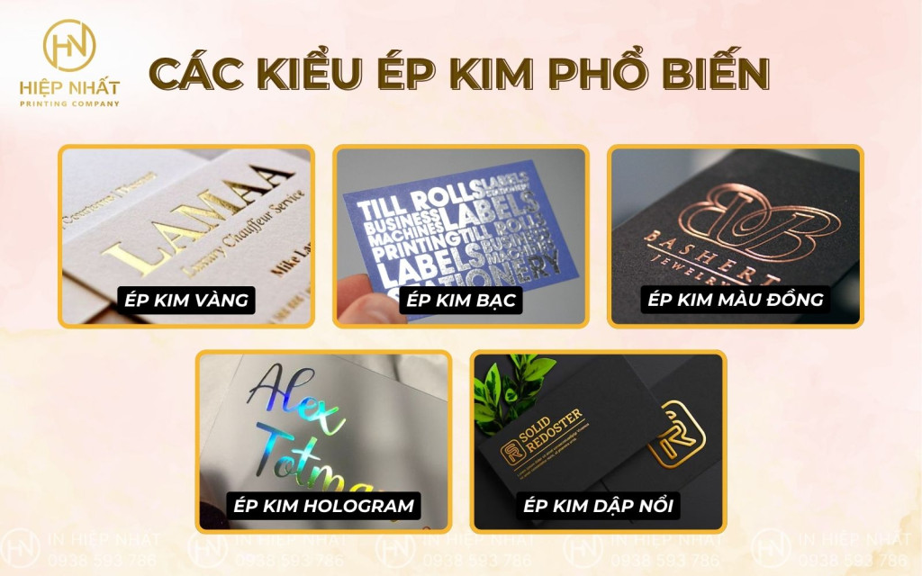 Các kiểu phổ biến trong ép kim là gì?