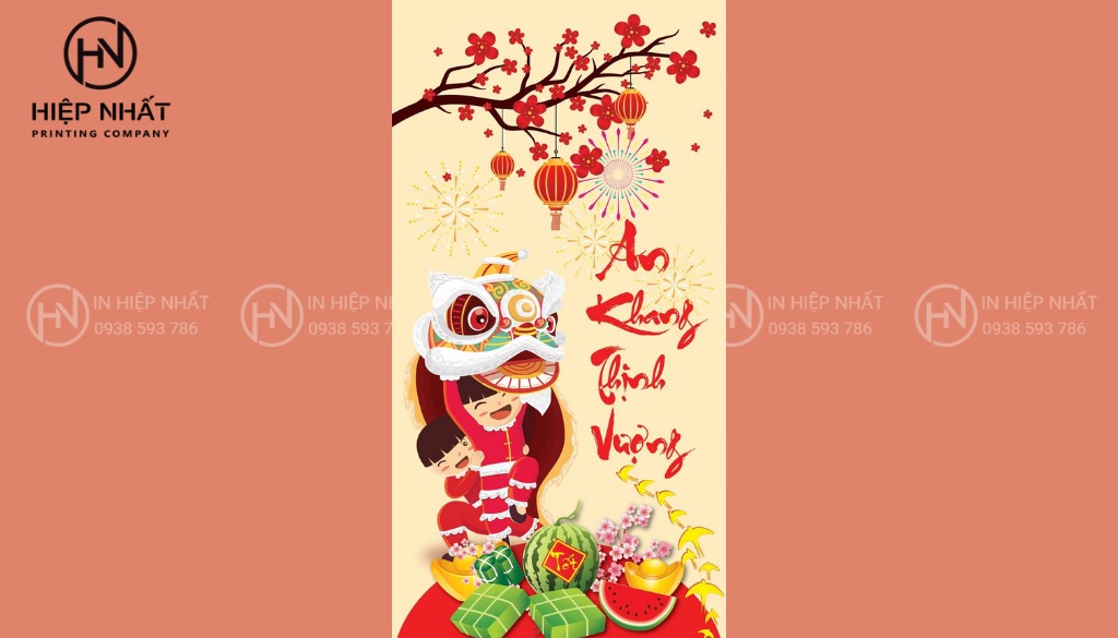 Bao lì xì an khang thịnh vượng cổ truyền