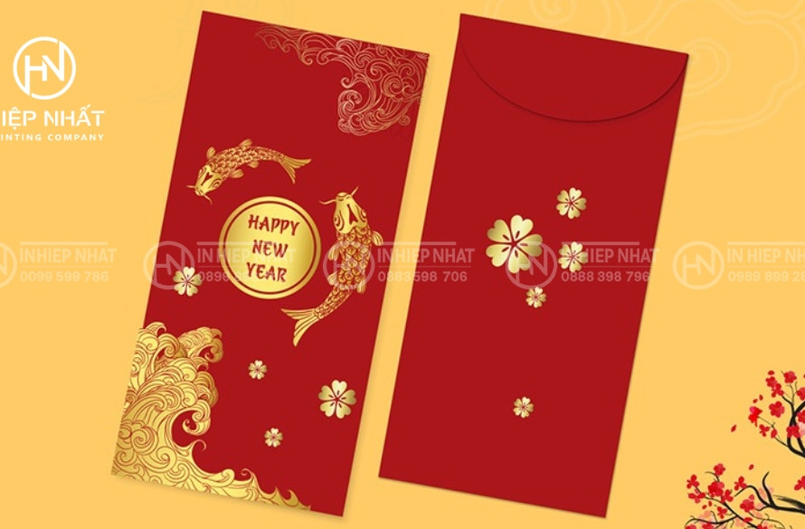 Bao bì ép kim mang đến vẻ sang trọng, nổi bật với hiệu ứng ánh kim tinh tế