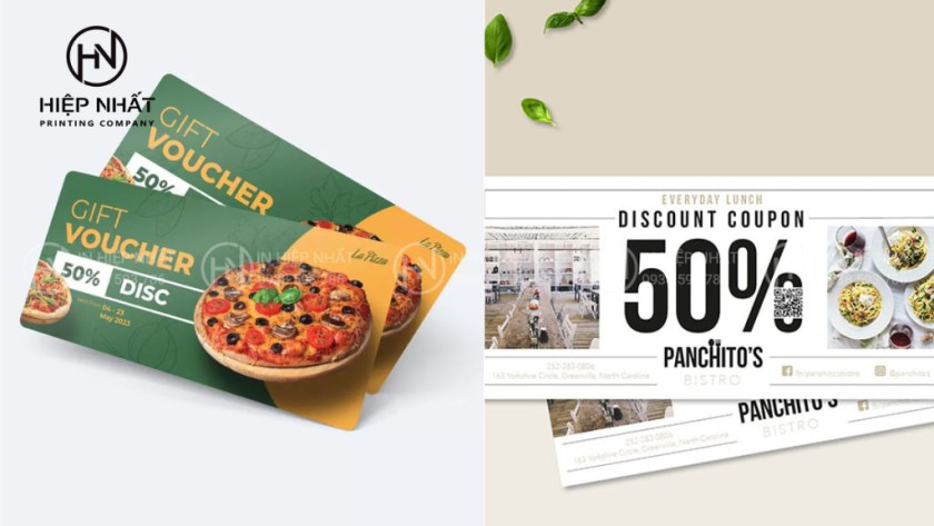 Các mẫu voucher đẹp, thu hút không thể bỏ lỡ