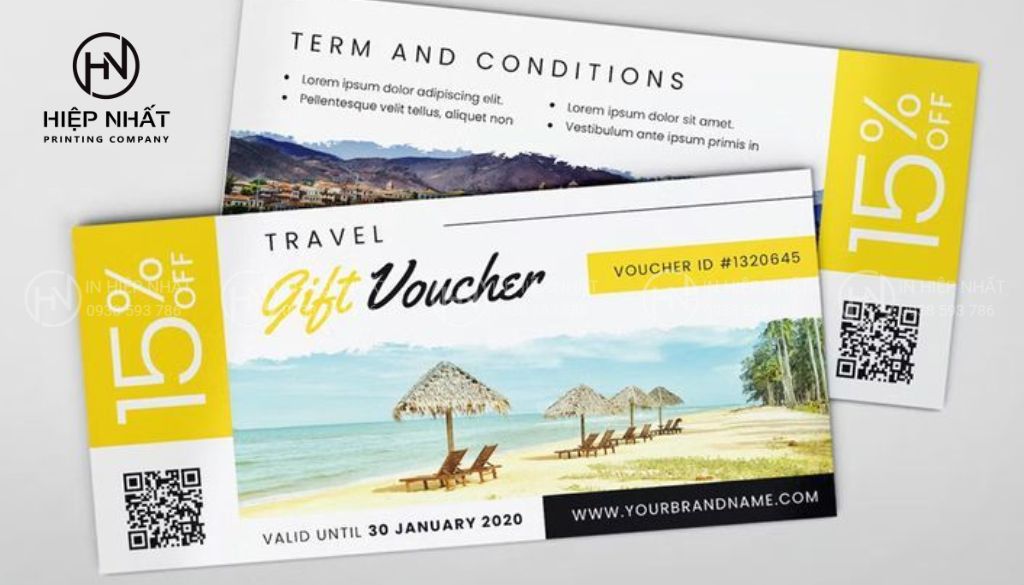 Voucher khách sạn đẹp thể hiện sự chuyên nghiệp và đẳng cấp dịch vụ