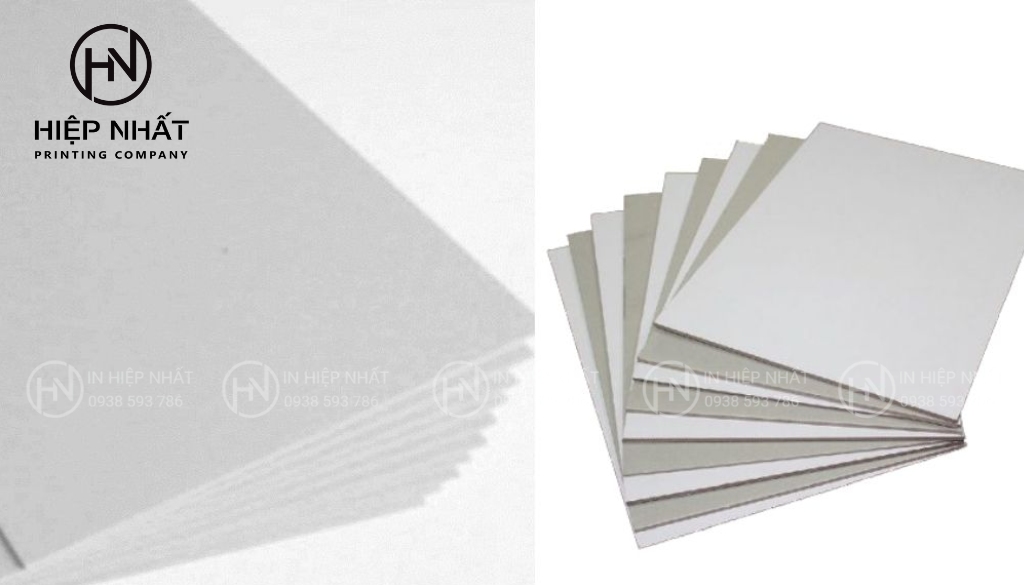 Chất liệu Duplex dùng cho hộp bánh kẹo và dược phẩm