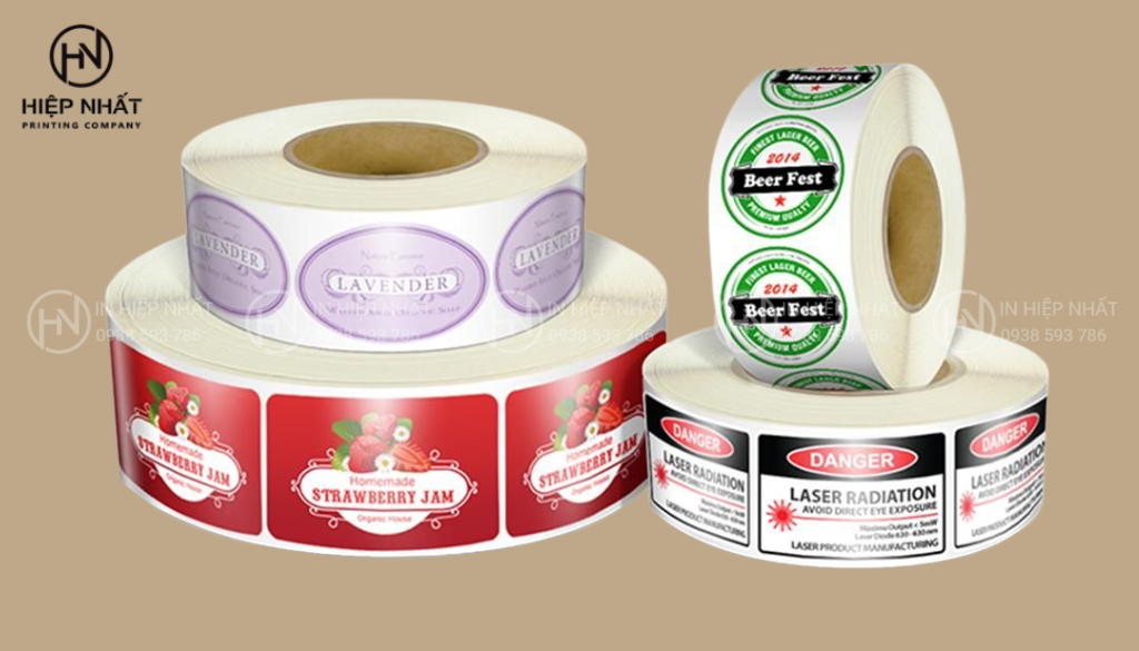 Công nghệ in ấn tem cuộn decal hiện đại hiện nay
