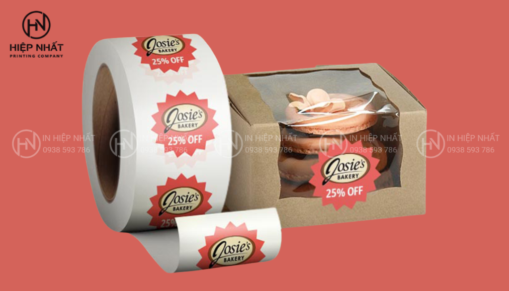 Kích thước in ấn tem cuộn tiêu chuẩn cần biết