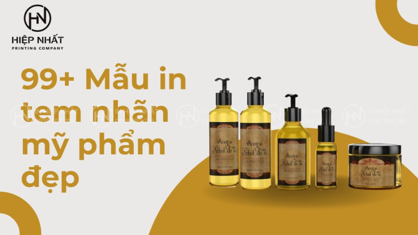 in tem nhãn mỹ phẩm