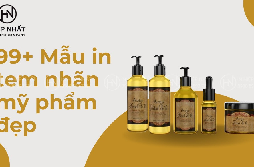 in tem nhãn mỹ phẩm