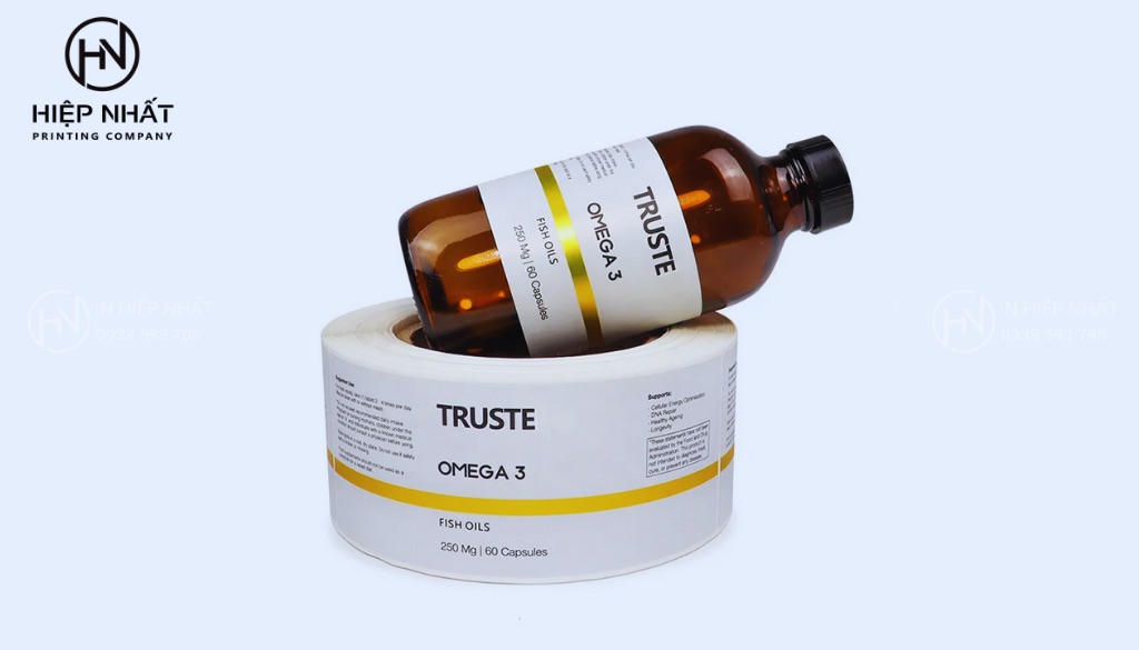 Ép nhũ nhãn mỹ phẩm giúp tem sáng bóng, sang trọng và bắt mắt