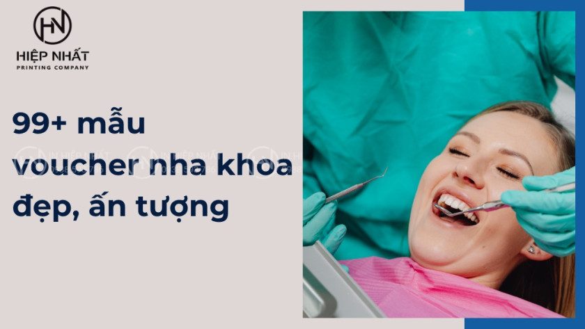 Mẫu voucher nha khoa