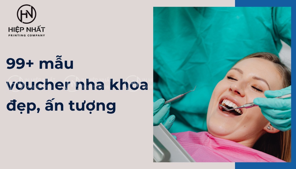 Mẫu voucher nha khoa