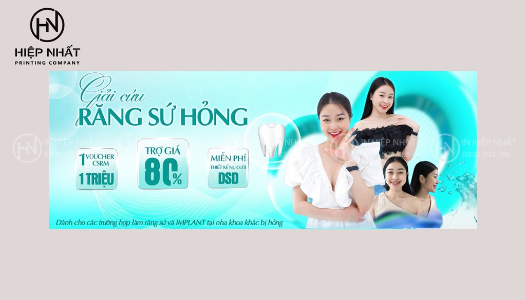 Voucher trợ giá 80% khi làm răng sứ