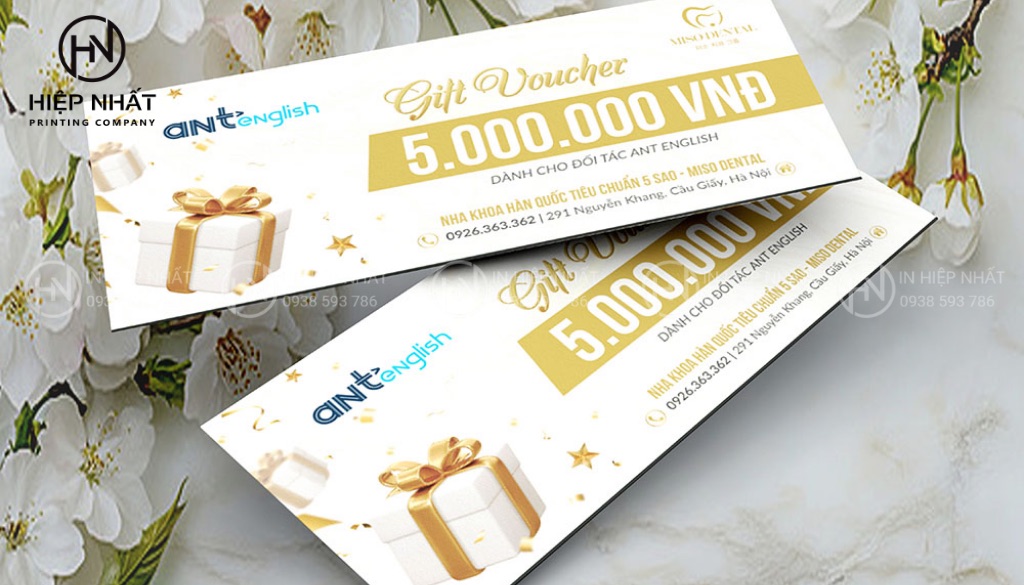 Voucher quà tặng 5 triệu dành cho đối tác