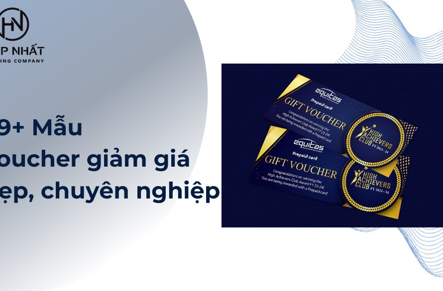 Mẫu voucher giảm giá
