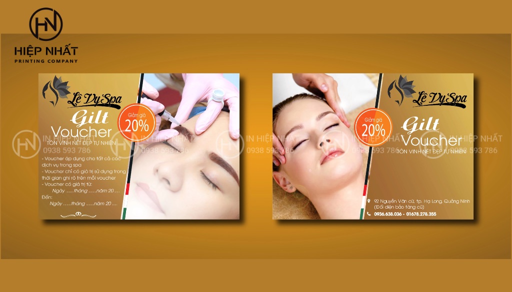 Mẫu voucher giảm giá spa quà tặng lý tưởng cho sức khỏe và sắc đẹp