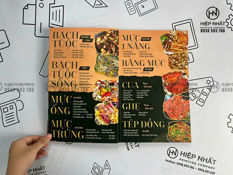 Vai trò của menu trong kinh doanh nhà hàng