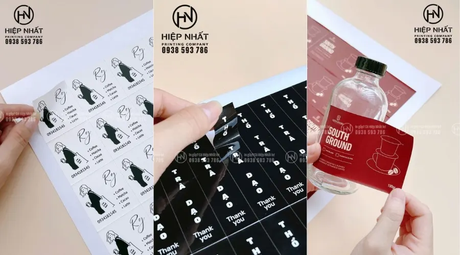 In tem nhãn giá rẻ tại TPHCM - In Hiệp Nhất