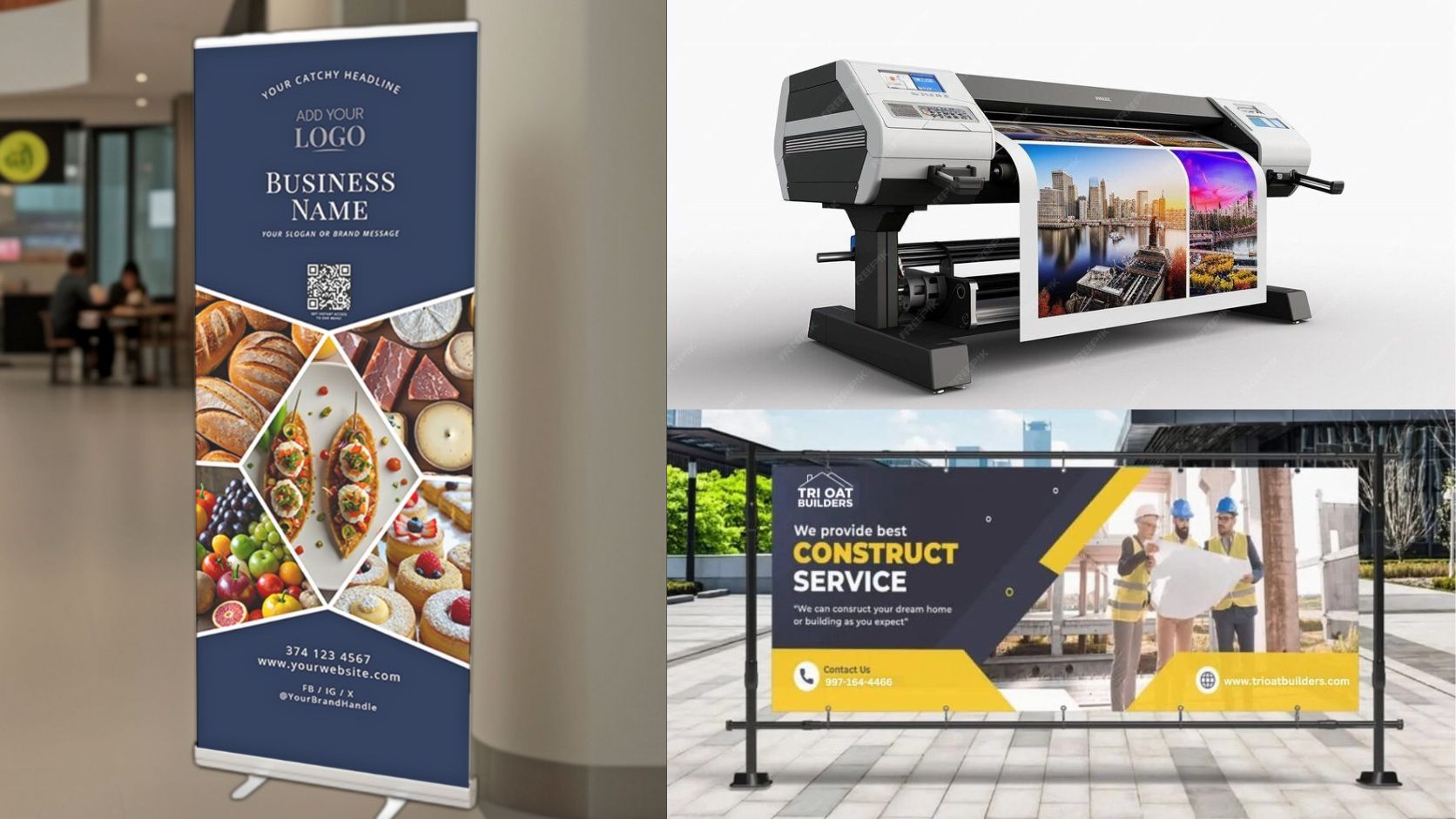 Banner in ấn theo yêu cầu cho quảng cáo và sự kiện