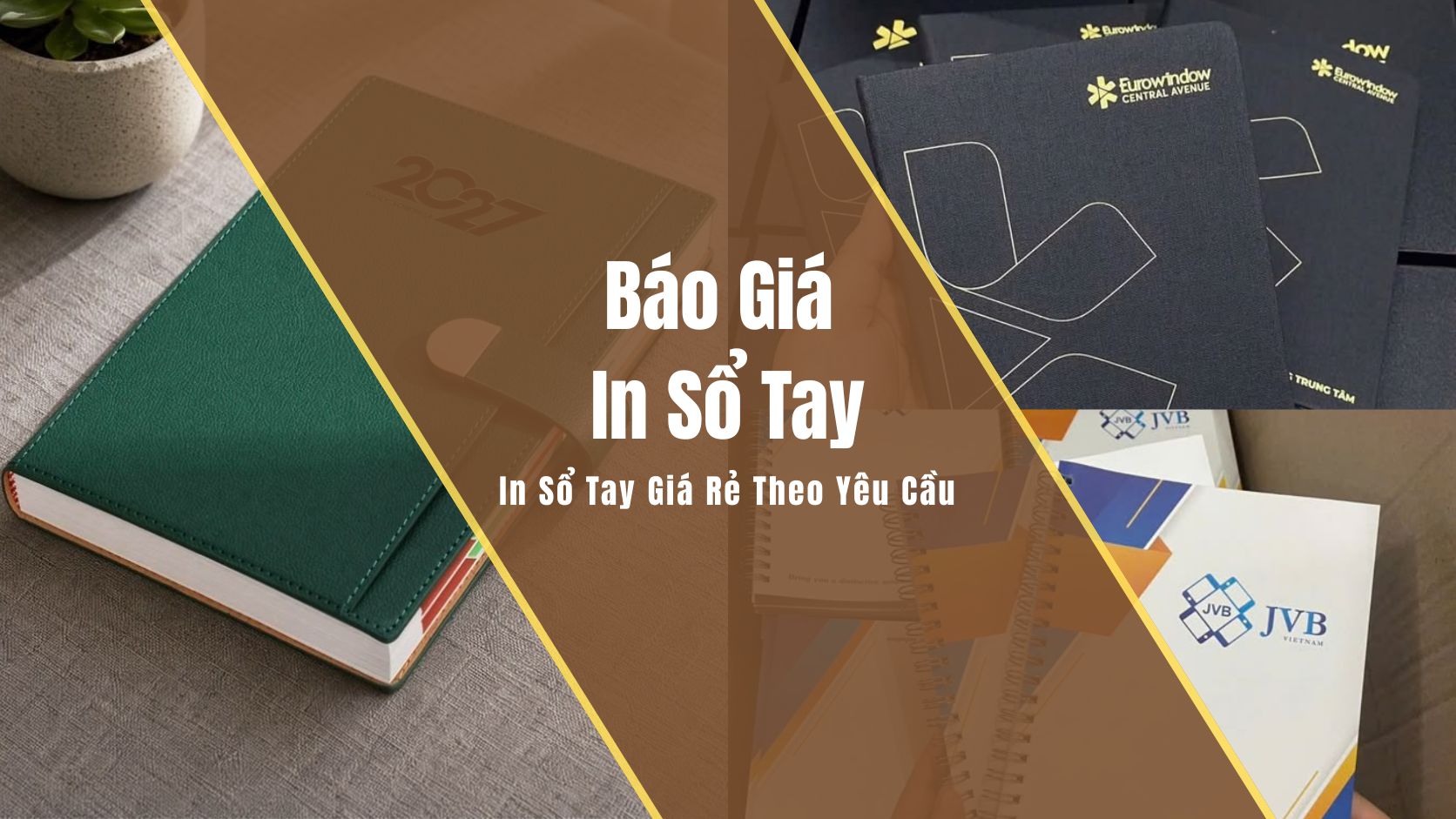 Báo giá in sổ tay theo quy cách doanh nghiệp
