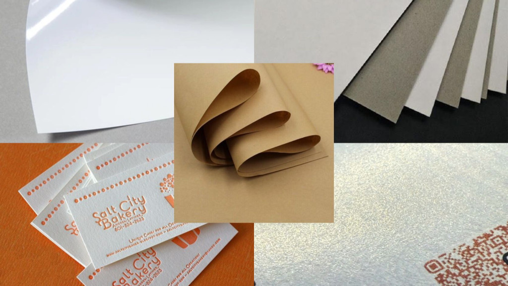 Các loại giấy in danh thiếp phổ biến hiện nay