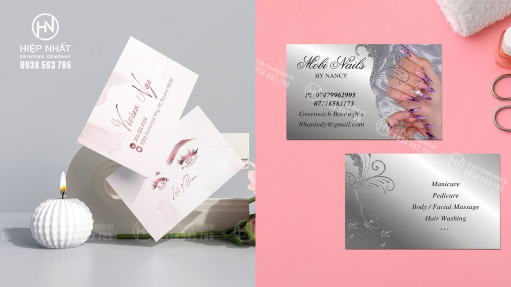 Card visit cho doanh nghiệp nhân viên kinh doanh và cửa hàng