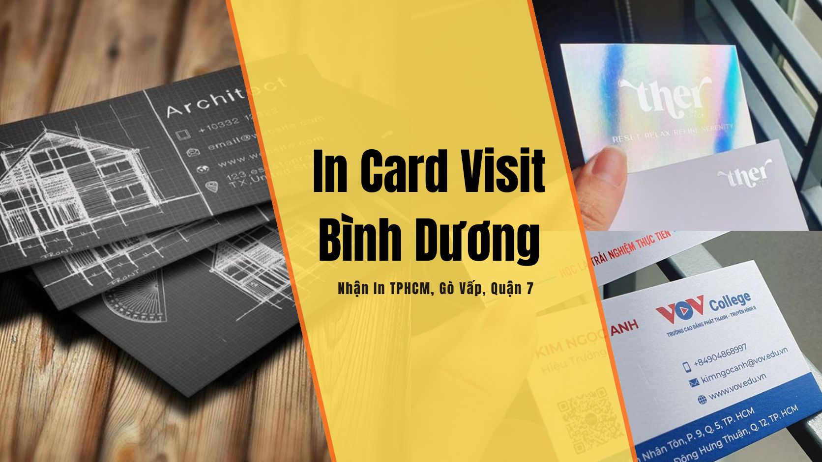 In card visit Bình Dương cho doanh nghiệp và cá nhân