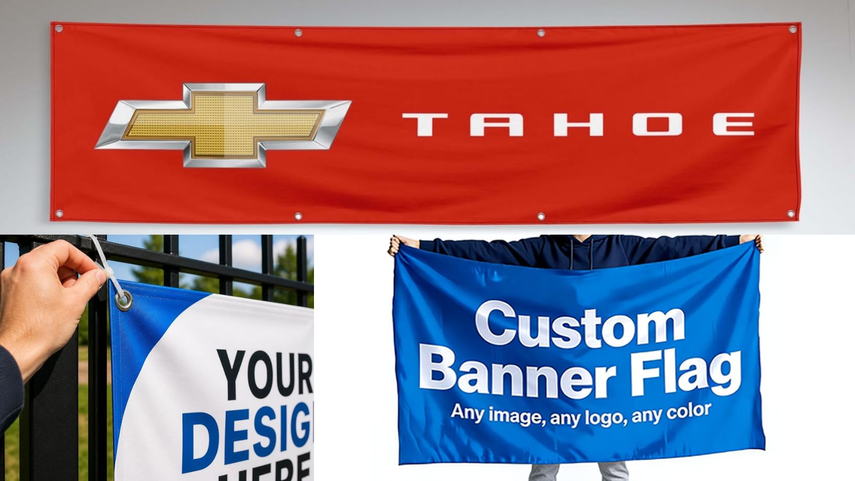 In banner vải theo yêu cầu cho sự kiện và showroom