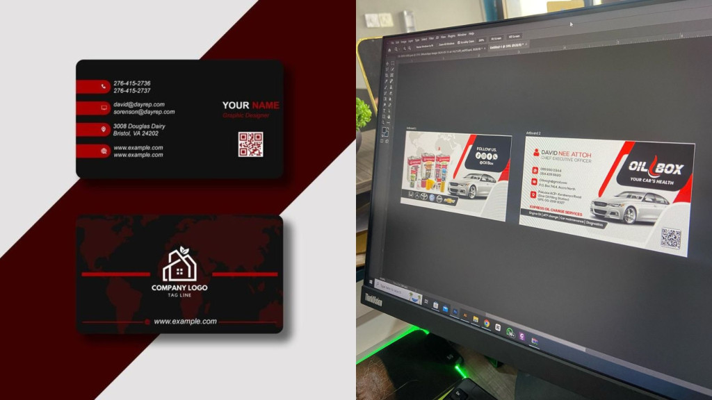 Quy cách in card visit về kích thước chất liệu và gia công